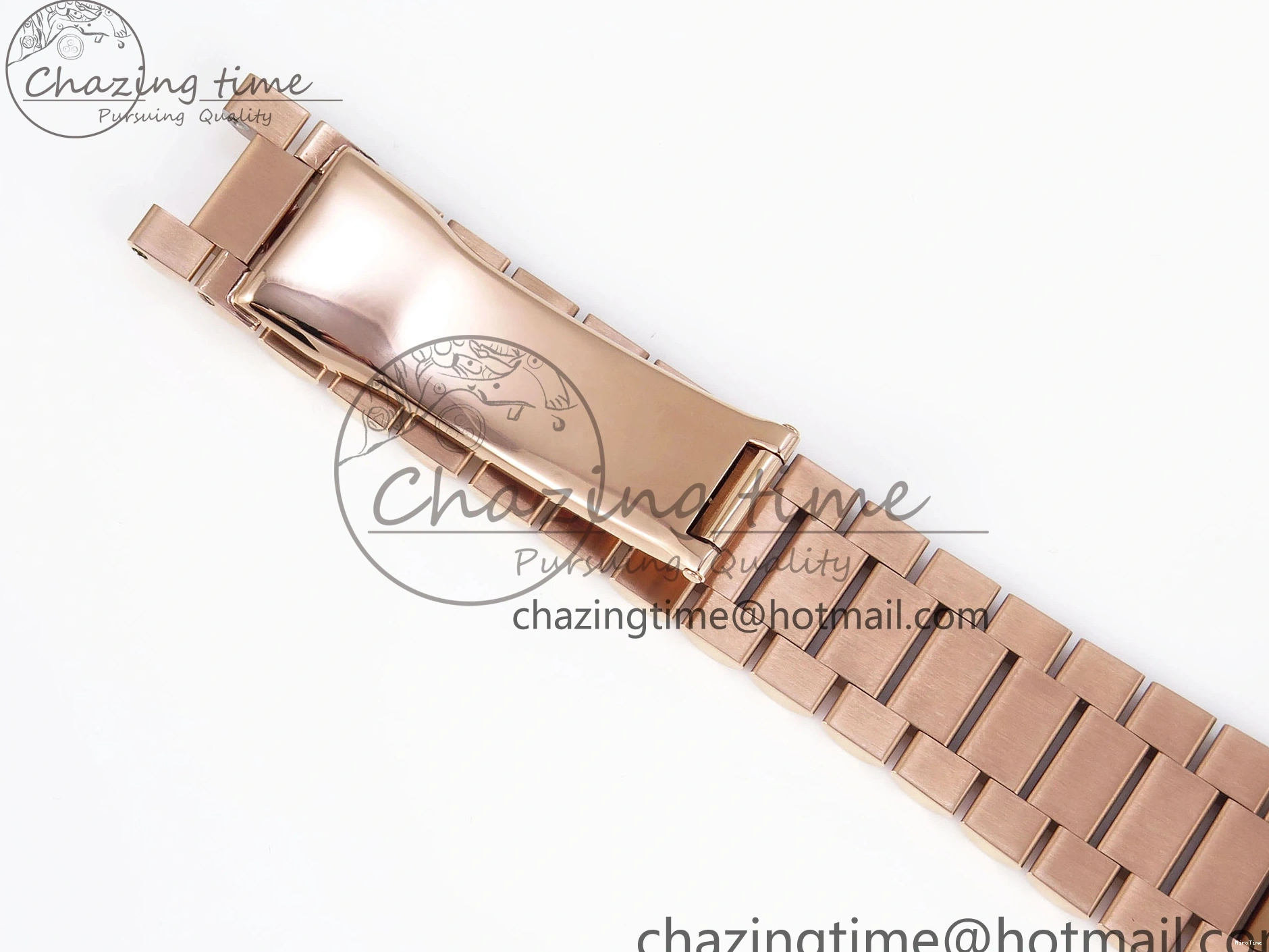 MiroTime 0413 Sophisticated Day Date 36 RG RAF 1:1 Best Edition Green Stone Dial on RG Bracelet A 1846